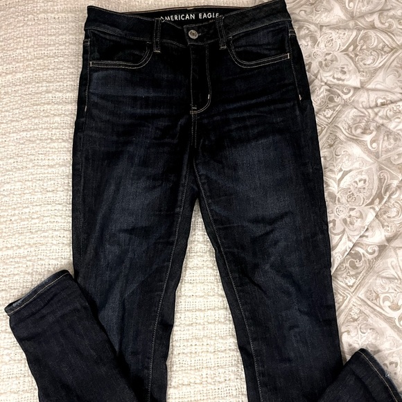 American Eagle Stretch Skinny Jeans - Size 6 - Picture 2 of 4